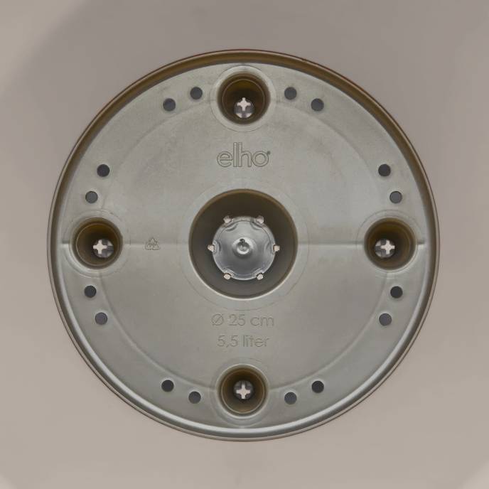 loft urban round wheels 40cm mushroom beige